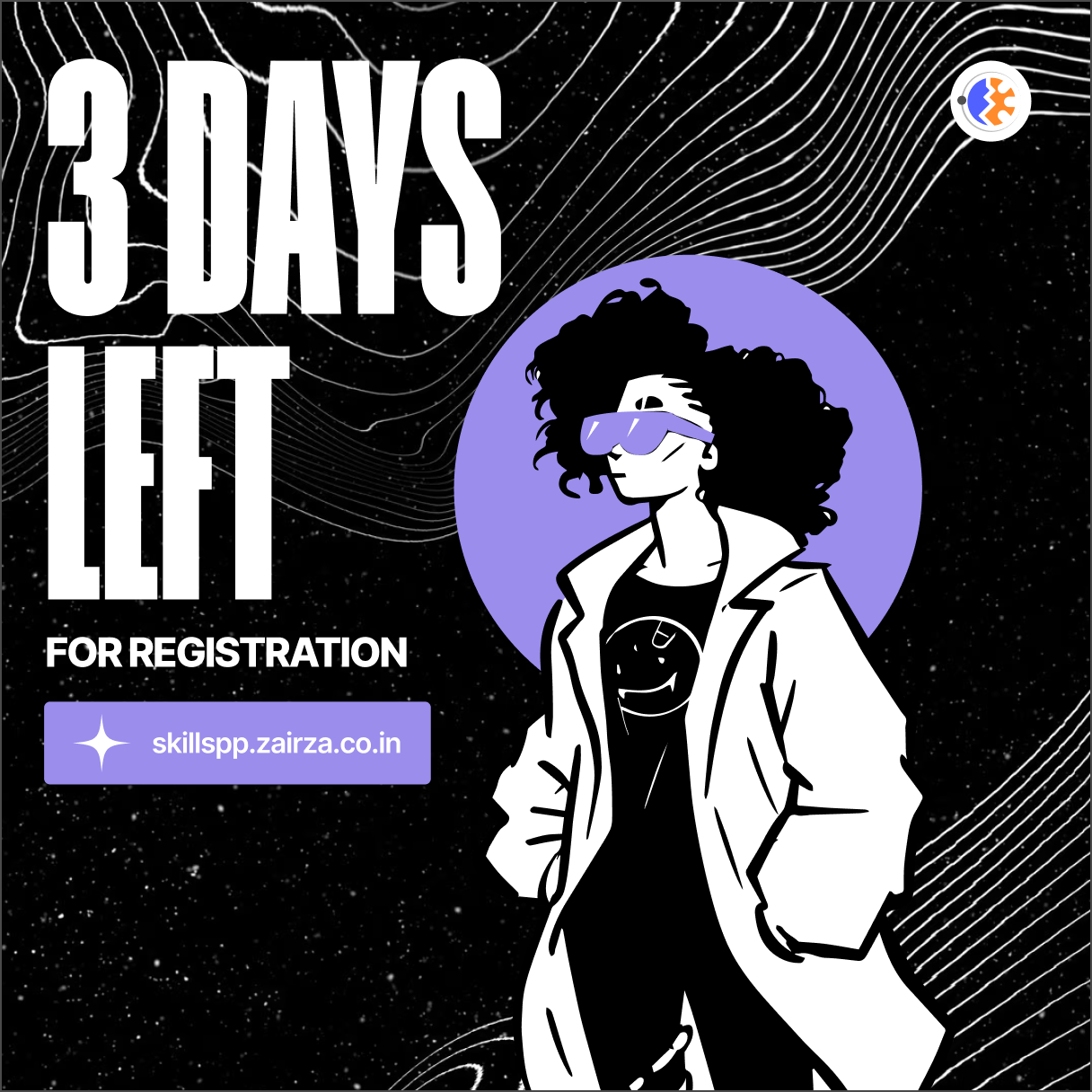 Skills++ 2024, 3 days left registration reminder